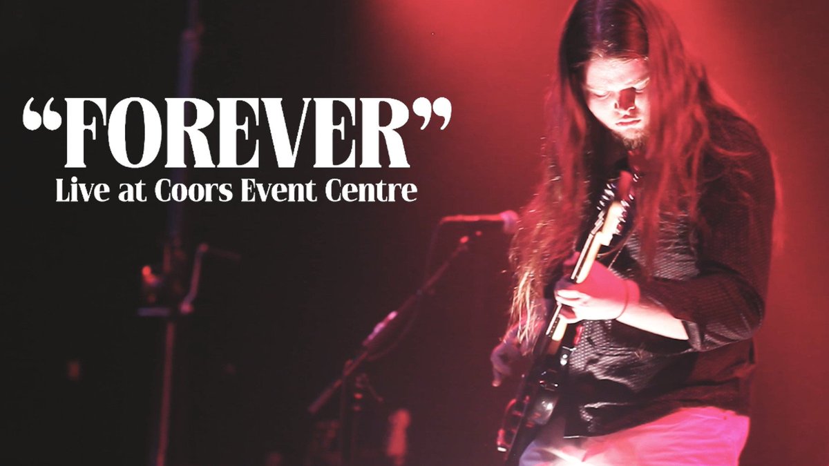 Live performance footage of our brand new, never before recorded track "Forever" is up on our YouTube Channel! Give it a look 👀

Full album "Live at Coors Event Centre" out next Friday April 10th!