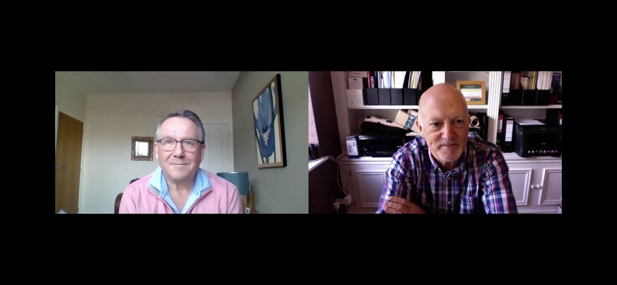 Following Adrian Bold’s virtual presentation of the Club Jacket to new Captain, Tom Williams, last week, it’s time to pass on the Chairman’s baton to Doug Wood (left) tonight.  Despite the current crisis, I hope you enjoy your 3 years Doug 👍