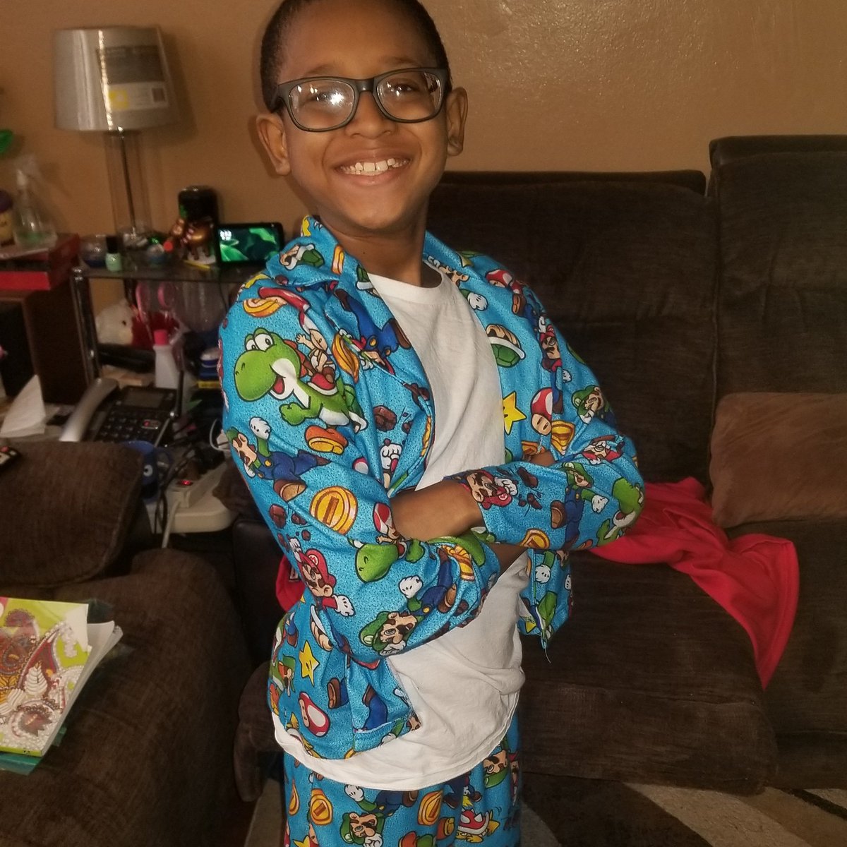 SweetAsHoney312's tweet photo. @Ps112Q pajama day #SuperMarioPjs https://t.co/GRvGawfivu