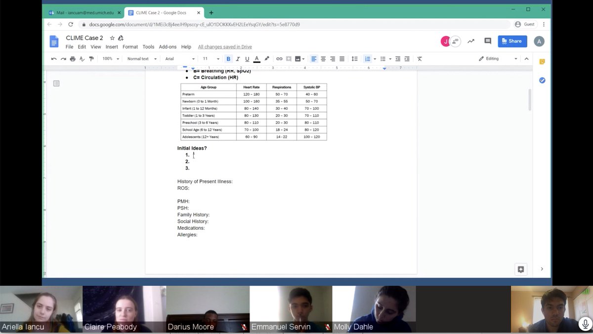 caceres797's tweet photo. Important to continue to use videoconferencing to keep students in the pipeline engaged. #CLIME #PreMed #ChiefConcern Thanks for helping out @ Ariella Iancu. https://t.co/Jxh2LAXuKa