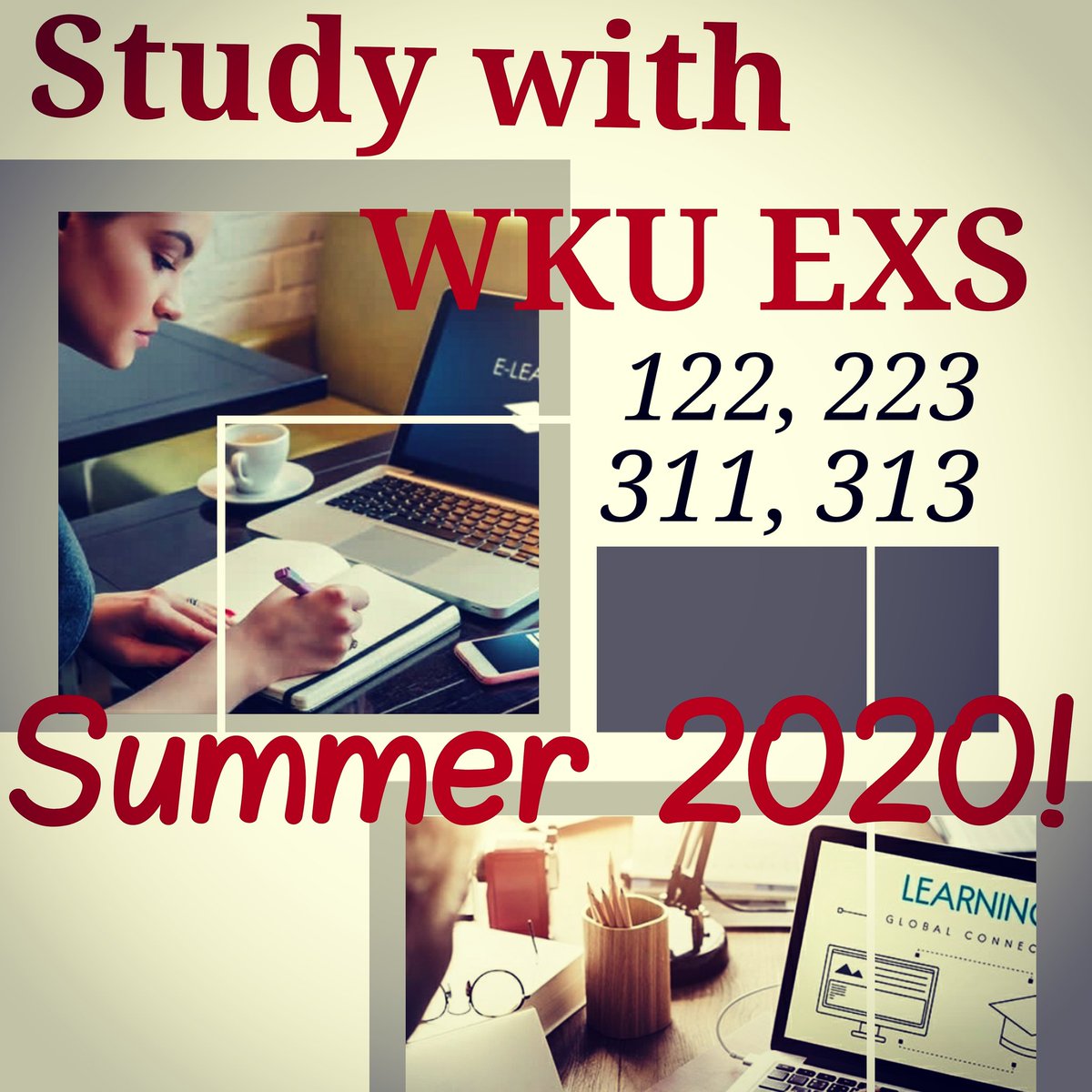 DrWStone's tweet photo. Take the chance to complete a few classes this summer online! Your faculty are excited for the opportunity to work with you. Consider registering for Summer 2020 now!
#togetherwku #wku @wku #wkusummer @WKUEXS #wkuexs @CHHS_WKU @WKU_KRS #wearechhs https://t.co/FakmtnFZ7c