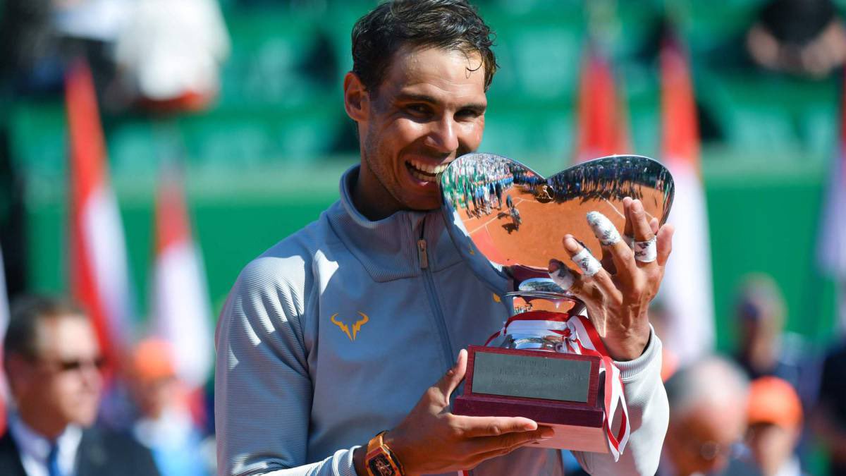 Monte Carlo 2018:R1. ByeR2. Bedene A. 6-1/6-3R3. Khackanov K. 6-3/6-2QF. Thiem D. 6-0/6-2SF. Dimitrov G. 6-4/6-1F. Nishikori K. 6-3/6-2