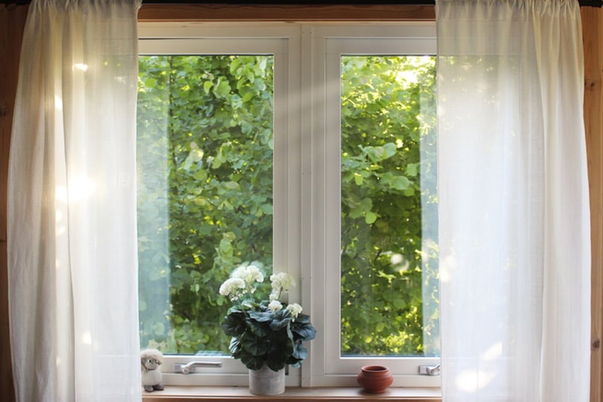 To give potential buyers a clear view of what living in your home would be like, make sure to clean all the windows inside and out!