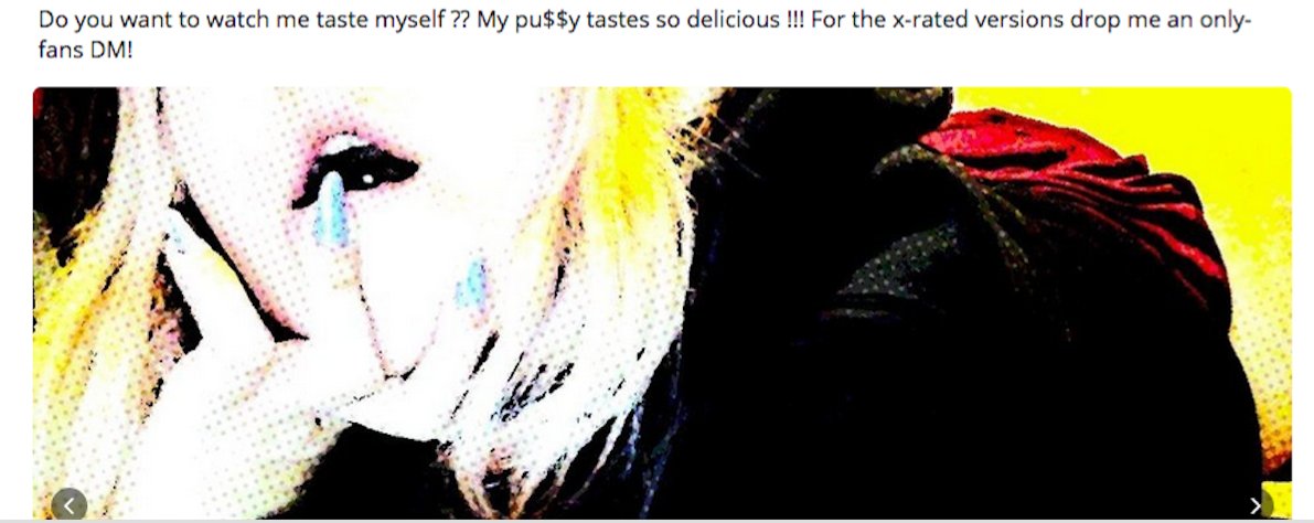 Roxxxy_Black's tweet photo. Do you want to #watch me #taste myself ?! My #pussy tastes so delicious ! For the x-rated versions drop me an onlyfans direct message !!!
#Porn #Nails #TongueRing #Fetish #Toronto #CamGirl #PornModel #Model #PrivateModel #Muse #RoxyBlack #Toronto #Canada #Date #Blonde #HotBabe https://t.co/c3PQ5sQ8zY