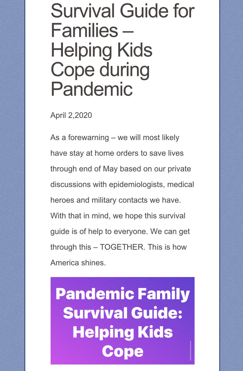HomefrontHugs's tweet image. #SurvivalGuide4Families 
#HelpingKidsCope 

HomefrontHugs.org/survival-guide…

#CopingwithKids #Pandemic #COVID2019 #Families #HopevsFear #Strategies #Kids #Parents #Teachers #Students #Teens