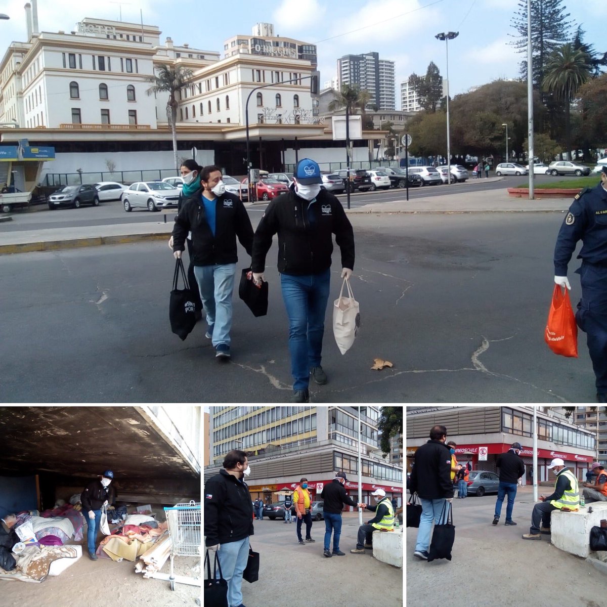 Tws_Solidarios's tweet photo. Gracias a la invitación de @RFigueroaAyala Seremi @MDSValparaiso para colaborar en la entrega de alimentos donados por @dailyfresh_sand para las #personasensituaciondecalle
Todo lo que sea ayudar, siempre estaremos presentes para entregar nuestro granito #TwitterosSolidarios https://t.co/2KFvdyfuQL
