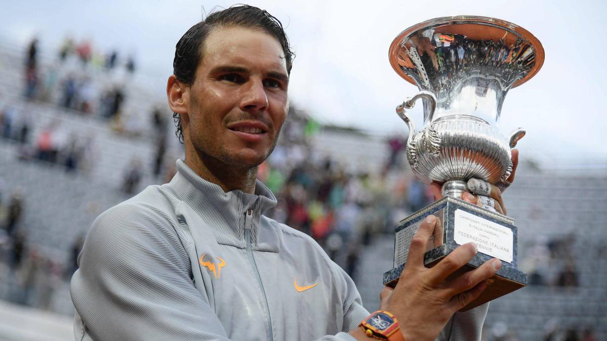 Roma 2018:R1. ByeR2. Džumhur 6-1/6-0R3. Shapovalov D. 6-4/6-1QF. Fognini F. 4-6/6-1/6-2SF. Djokovic N. 7-6/6-3F. Zverev A. 6-1/1-6/6-3