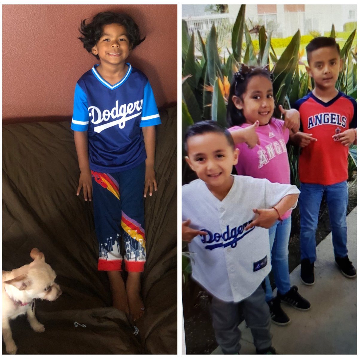 Wearing our favorite team jerseys today! #MightyMustangs
⚾️💙⚽️💛
¡Portando las camisetas de nuestro equipo favorito hoy! #MustangsPoderosos