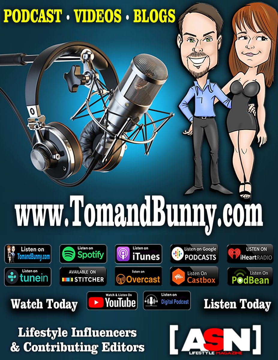 ASNLifestyleMag's tweet photo. Be sure to check out our good friends Tom & Bunny and check out there podcast and videos there funny and informative. catch them at https://t.co/yRBVJZSwVn after all it's all about the lifestyle. #StayHomeStaySafe #asnlife #lspodcast https://t.co/U0Rce3PTZR