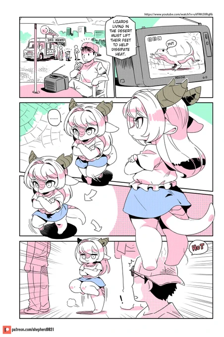 Modern MoGal #108 - Dissipate heat 🐲☀️🔥
 
#modernmogal
 
Patreon: https://t.co/gf6m3GQOv3
  (Our Patreon will have exclusive patreon-only MoGal comics! 