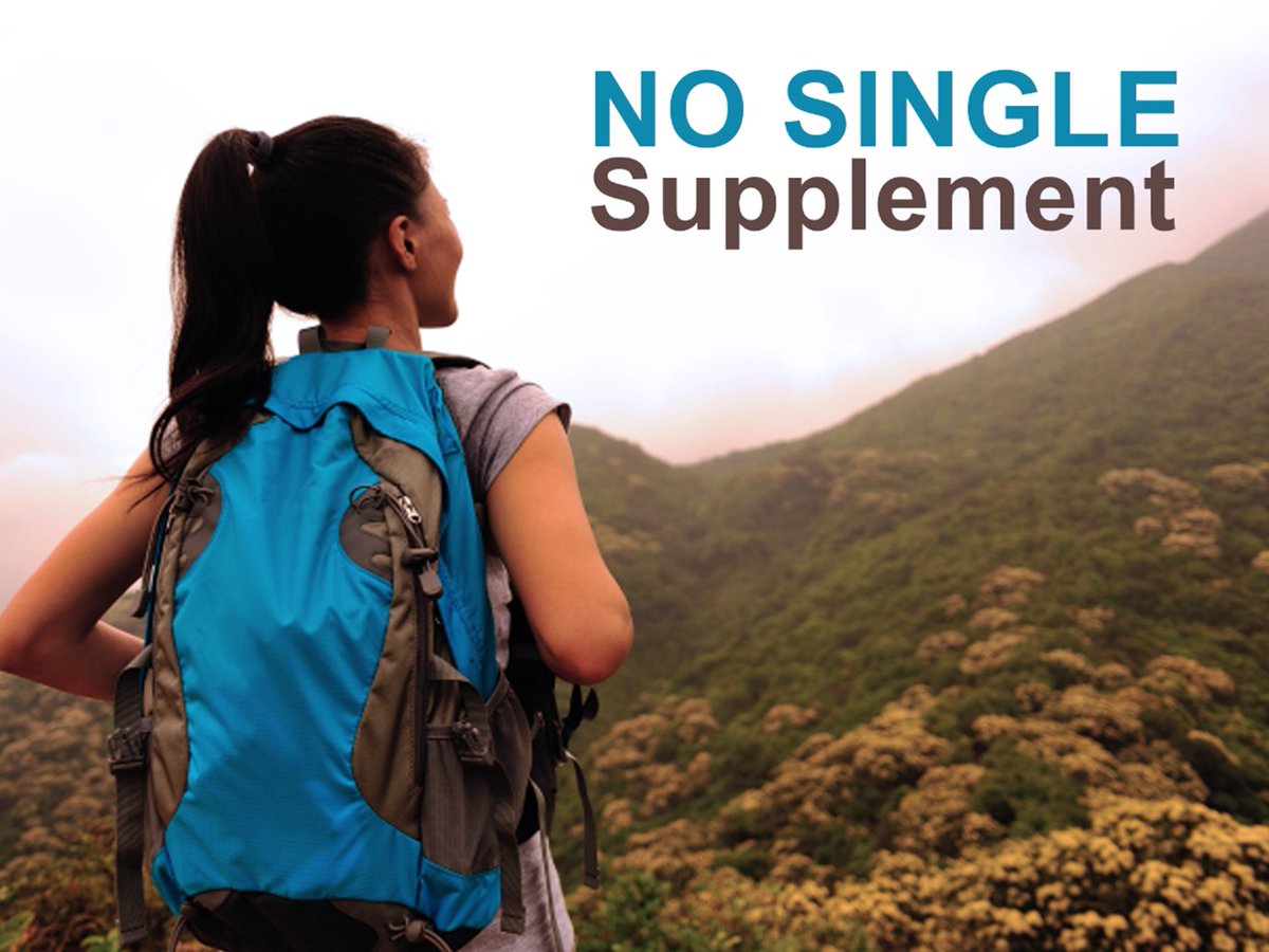 GoTouchDown's tweet image. When we reopen for tours, We will continue to not charge Single People extra. #NoSingleSupplement