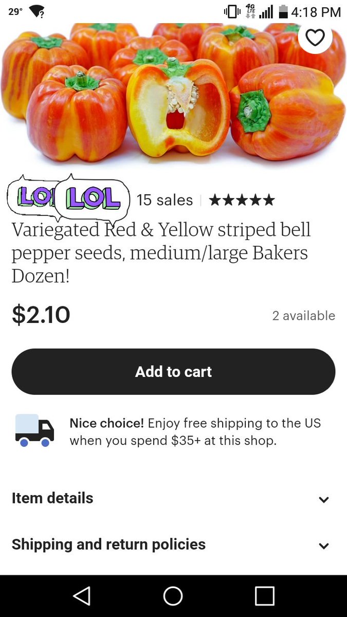 Many people are considering growing some veggies at home, to help stretch out reserves. Many scam artists try to sell fictional products to take advantage even in normal times.The amazing striped bell peppers depicted here are propagated by tissue culture, not seeds.