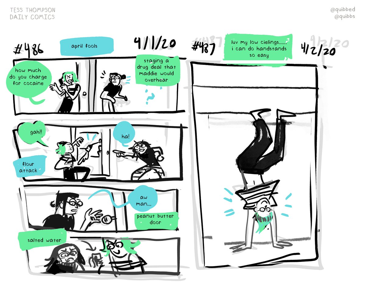 DAILY COMICS......that i make every day. things are crazy. happy april!
here's where you can read all of them:
https://t.co/DIKidban1n