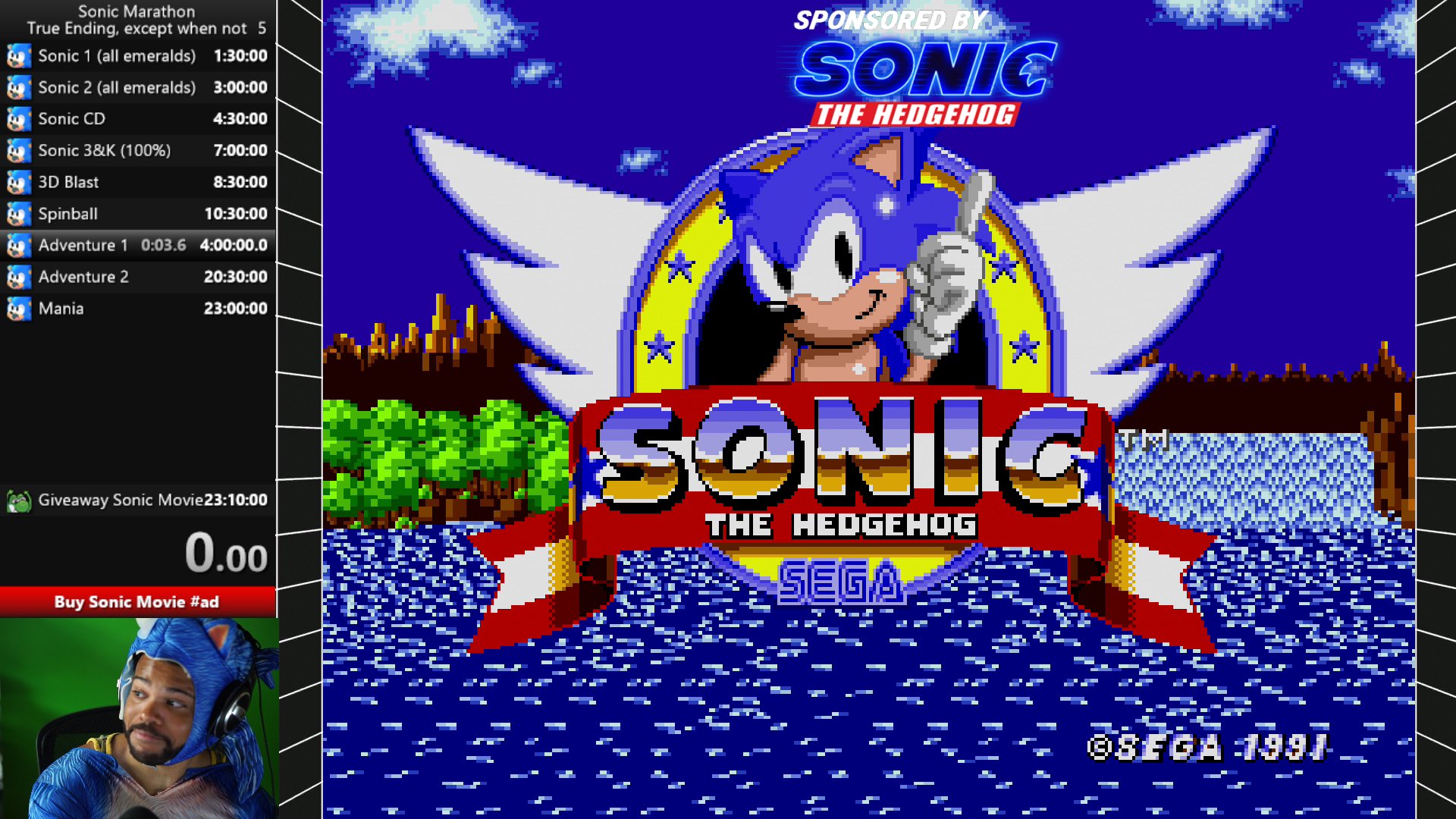 Sonic the Hedgehog 3 - Twitch