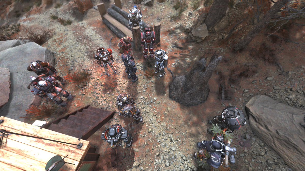 When you meet someone and end up showing off your PA collections #Fallout76 #PS4share