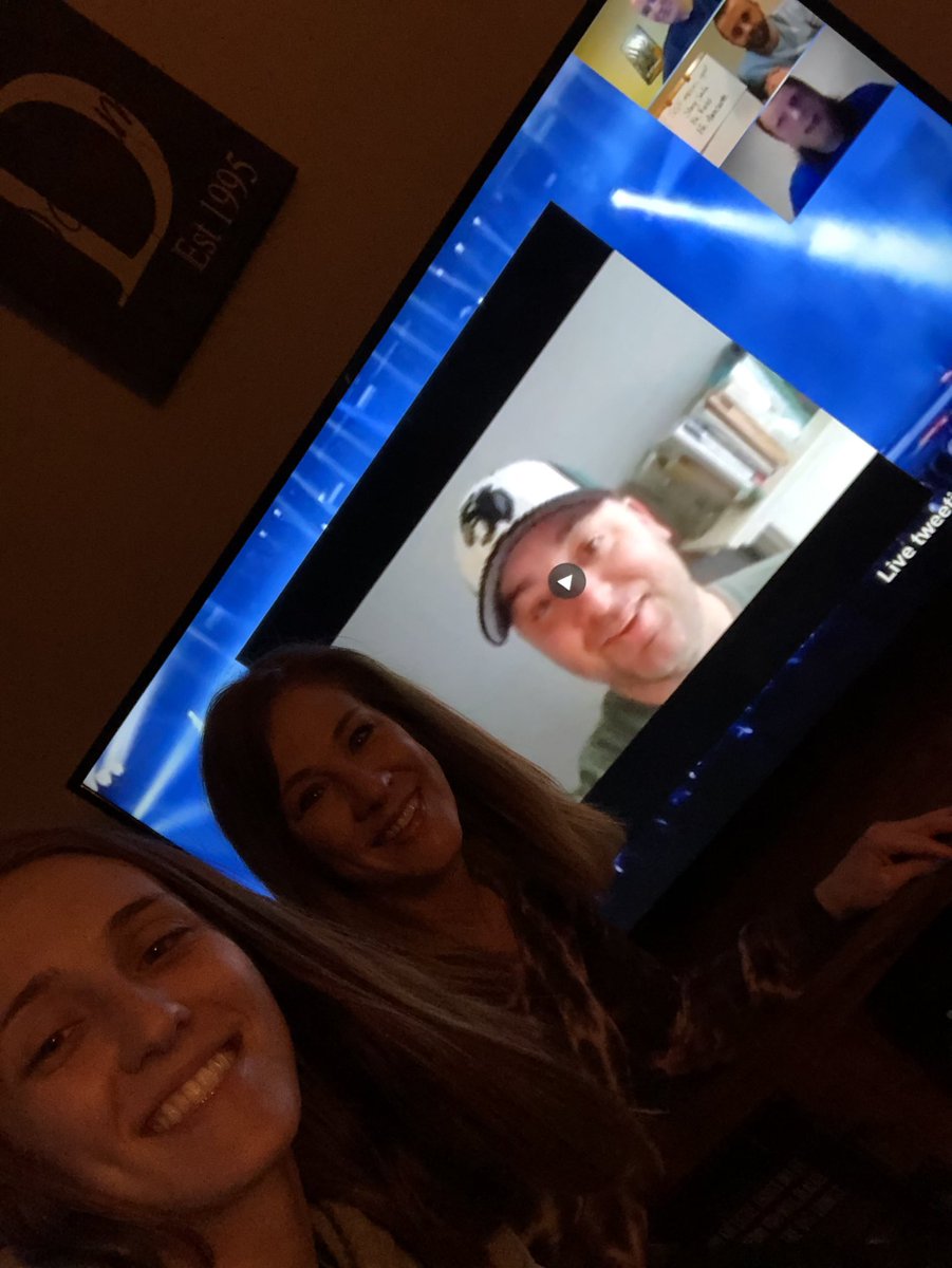j96dorsam's tweet photo. Recruited an Alum to watch with me! Mr. Ahrens it’s bringing back memories.😂#SS3WatchParty https://t.co/ExbZ93VuJ0
