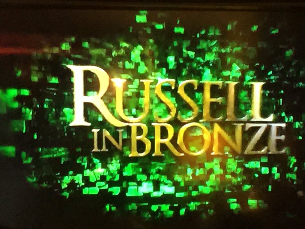 painespresence's tweet photo. @FirstTake compare, not debate Who is better or best:  Russell in Bronze, a man who concerned for humanity happened to play basketball &amp; change the world &amp;Kobe Bryant of this century who did the same.  2 men from 2 centuries who did more than play basketball at the highest level. https://t.co/ri1L3mNYiF