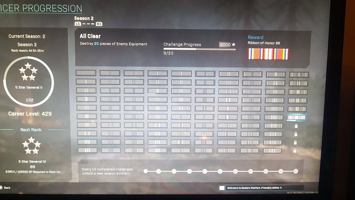MVBx91's tweet photo. @ATVIAssist @InfinityWard every time you update something major breaks. Please fix this I was so close https://t.co/9pHTfWC6R9
