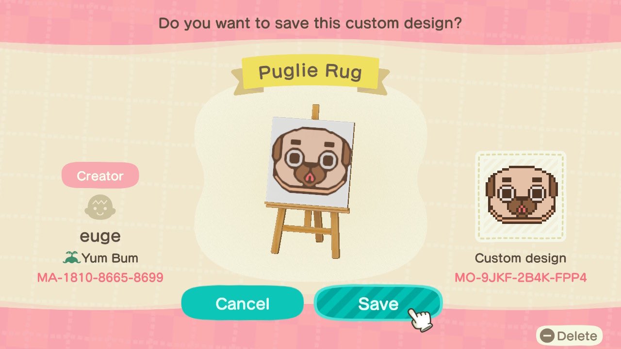 Puglie Pug Creator Code Ma 1810 8665 8699 T Co 9ngifz1dhs Twitter