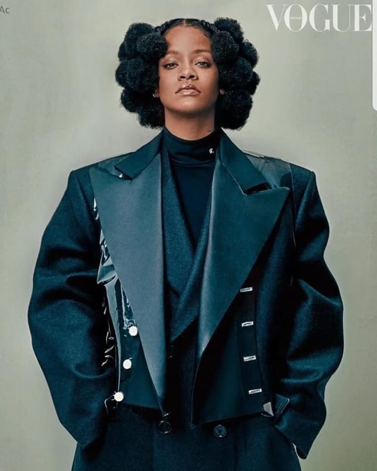 SheBelleHair's tweet photo. ❤️ We're so loving Rihanna rocking this look in this month's @BritishVogue inspired by ancient #afro #hairstyles #hairlove #roots #naturalhair #afrotexturedhair https://t.co/cC8wmpxqMH