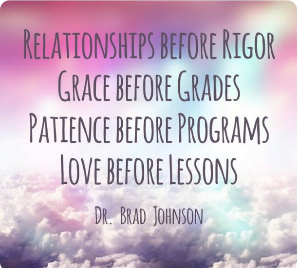 What a great summary of what is really important during distance learning!