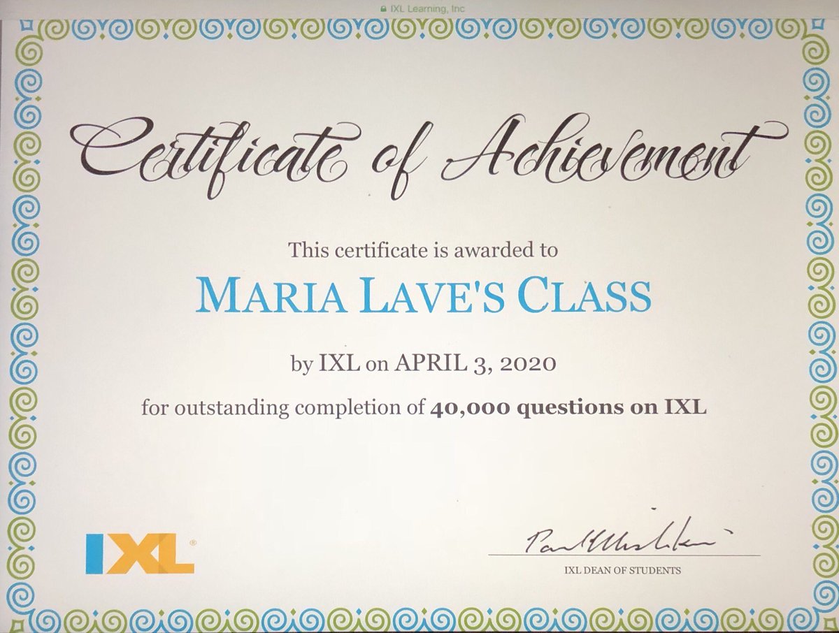 I am SO proud of my First Grade WORKERS! #HazletProud #RVSisaGoodPlaceToGrow #IXL