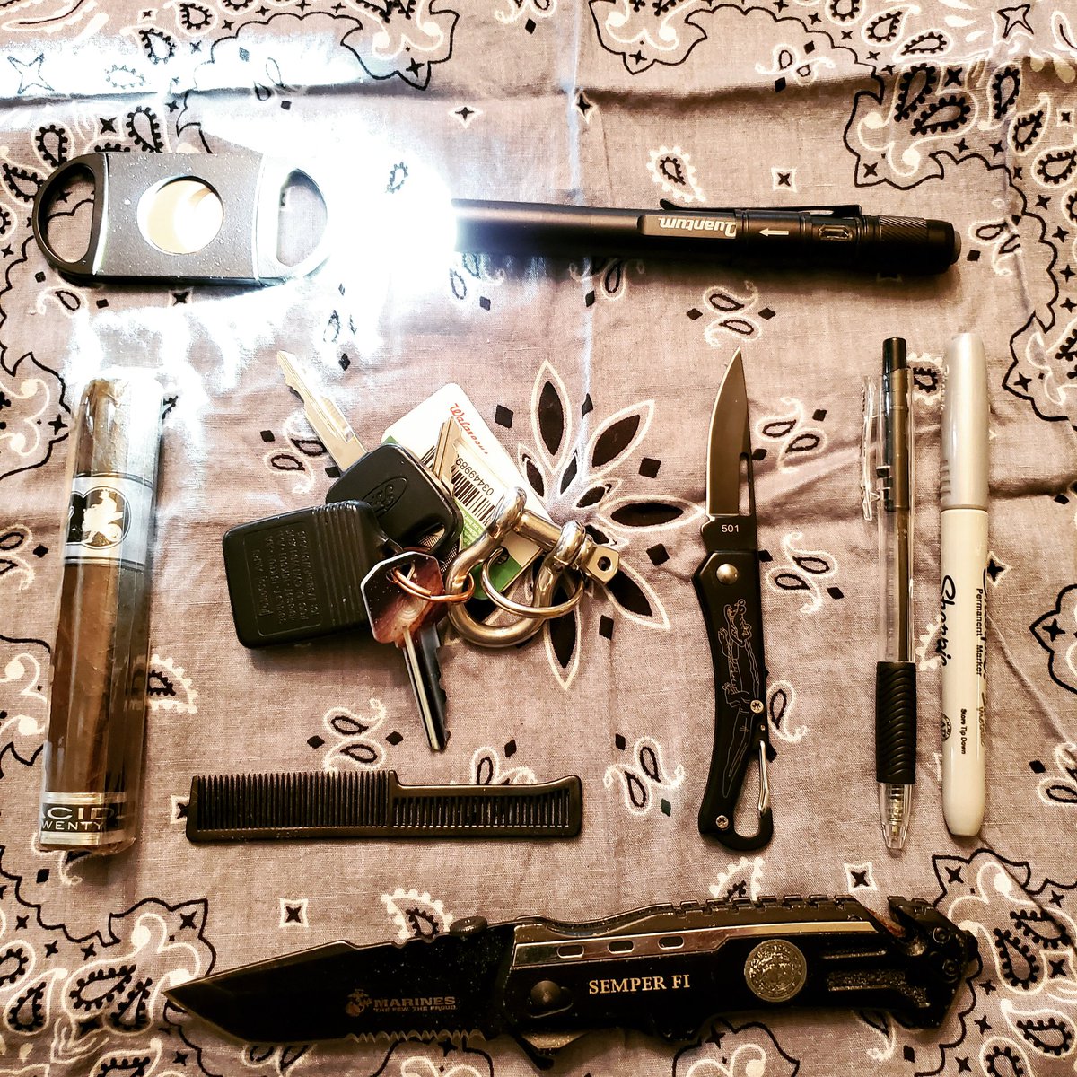 SouloEDC's tweet photo. EDC Pocket Dump 

#edc #edcgear #edclasvegas #edcknife #edccommunity #edcommunity #edcdump #edcknives #edcpocketdump #edcdaily #edclife #edccarry #edcaddict #edctool #edcessentials #edctools #hashtagr #edcphotography #edc2020 #edcwatch #edcflashlight #edcblade https://t.co/XQKZR0nxjr