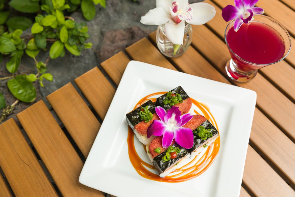 Ventiki's tweet photo. We've added Spam Musubi to our QuaranTiki menu!

Grilled Spam wrapped in Nori. Served with Teriyaki Sauce and Green Onions https://t.co/MD3snDvbUu https://t.co/rbu3Cve5Ml
