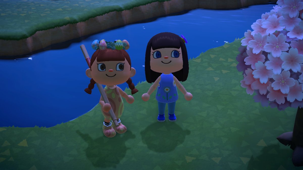 zoejphillips's tweet photo. Smiling through da pain @ellie_nich #AnimalCrossing #ACNH #NintendoSwitch https://t.co/mIC1eLYpKL
