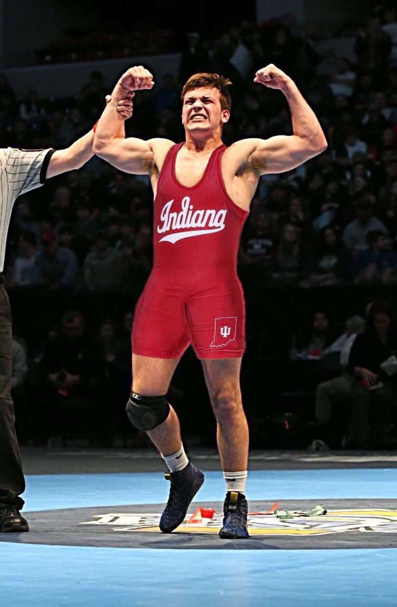 SO incredibly excited and blessed that I can finally announce my verbal commitment; I will be attending Indiana University to continue my academic and athletic career and CANNOT wait for my future as a Hoosier‼️Thank you to all. Can’t wait to be a Hoosier! <a href="/IndianaWR/">Indiana Wrestling</a>