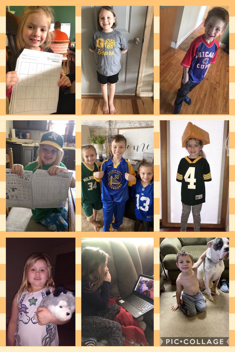 MrsBraunsBunch's tweet photo. Well, that’s a wrap! We have conquered the first week of our new normal! I sure do miss these sweet faces, but we’re still learning and getting ready for 1st grade! I can’t brag on these Kinders enough, they are rocking this crazy hard situation! ❤️ #mcscbears #iteachk #MCStrong https://t.co/EEGoMkMjWv