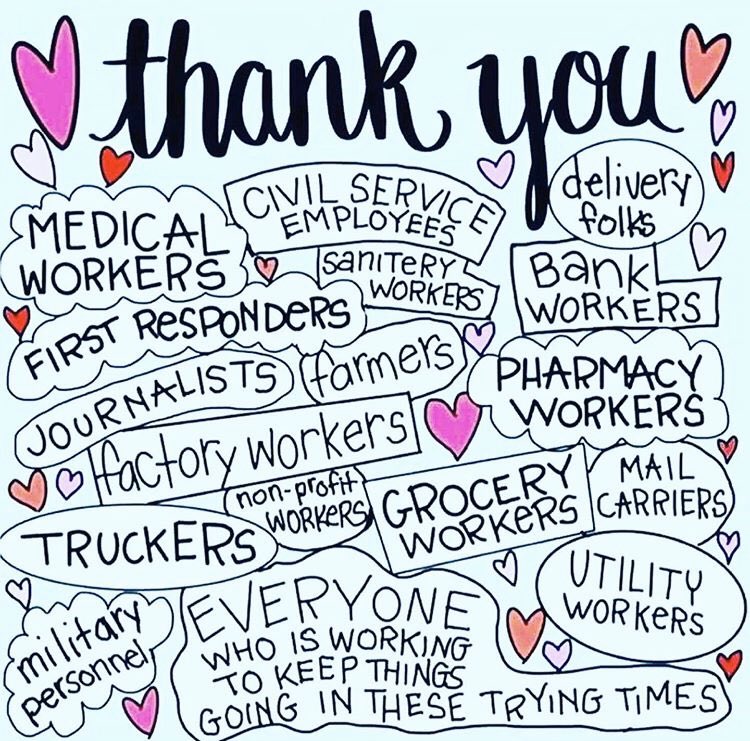 hosafhp's tweet photo. Thank you to those GOING to work everyday still. https://t.co/BWSz16eOHt