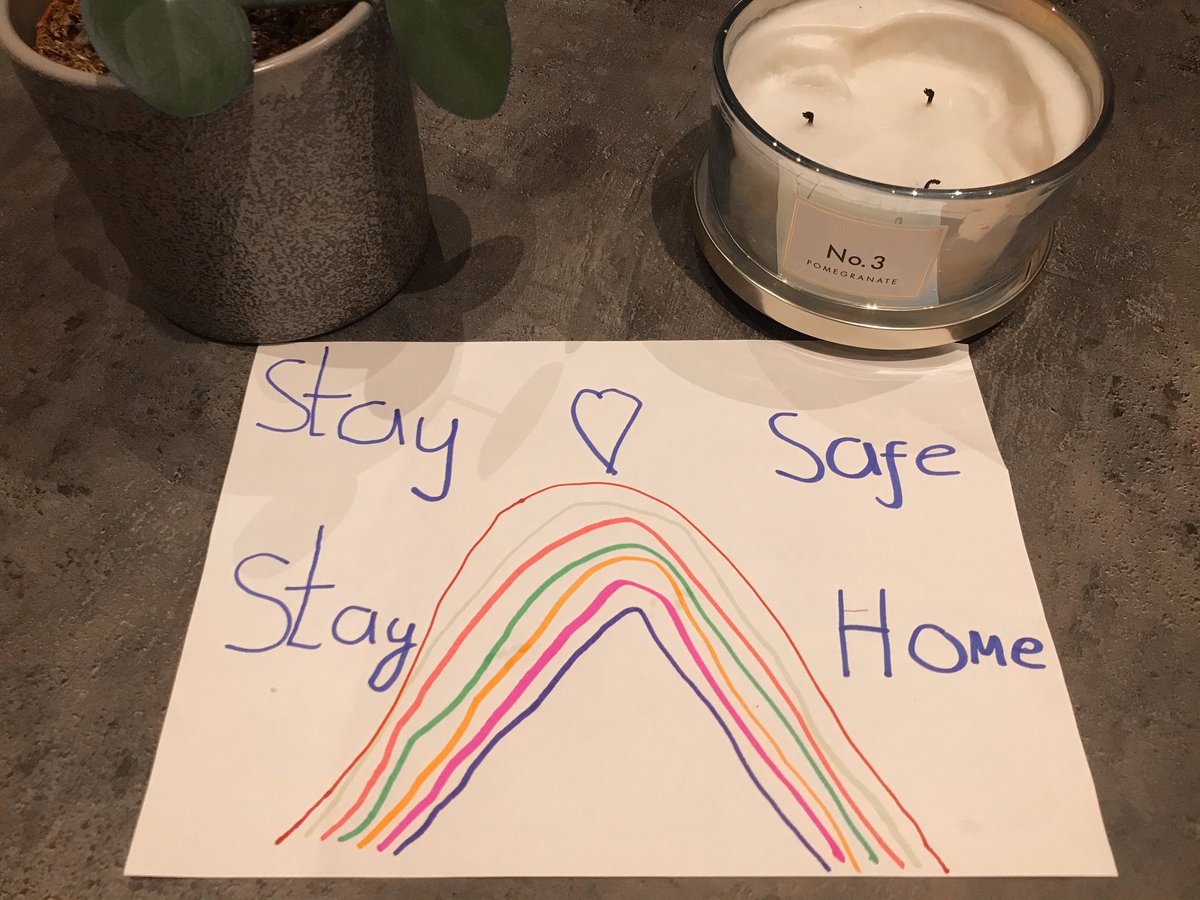 SaraStockton's tweet photo. Getting home from work to find this dropped off from Thomas..... I wish I could 😔 #StaySafeStayHome https://t.co/4kZShedTVX