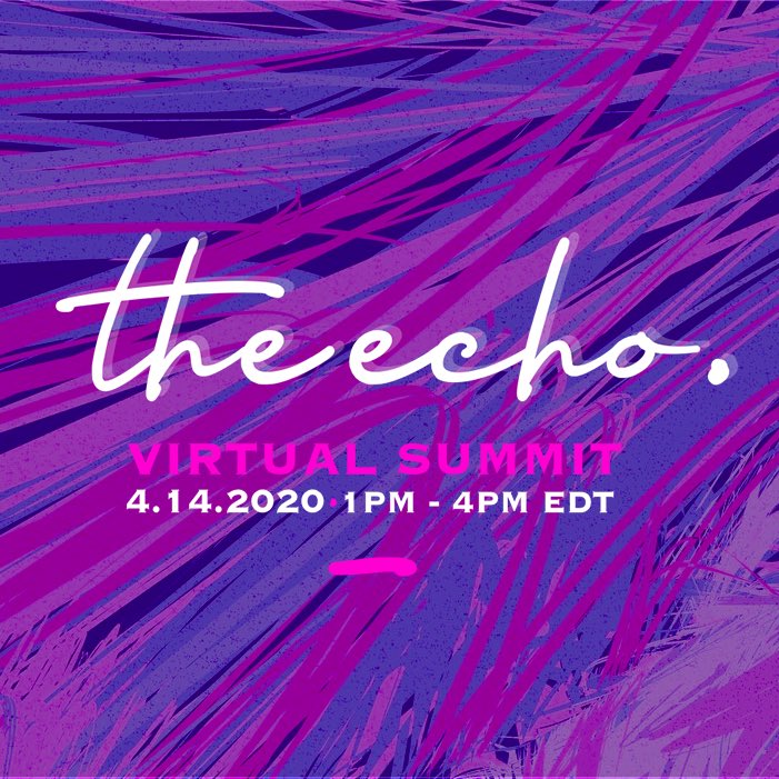 membersuite's tweet photo. Join us for The Echo Virtual Summit on 4/14 at 1pm EDT! This free virtual summit will cover how organizations are adapting their #meetings and #events to virtual environments. You don’t want to miss this! 

Learn more 👉 https://t.co/iXlcfKelX2

#virtualsummit #assnchat https://t.co/ISbGBBdNCQ