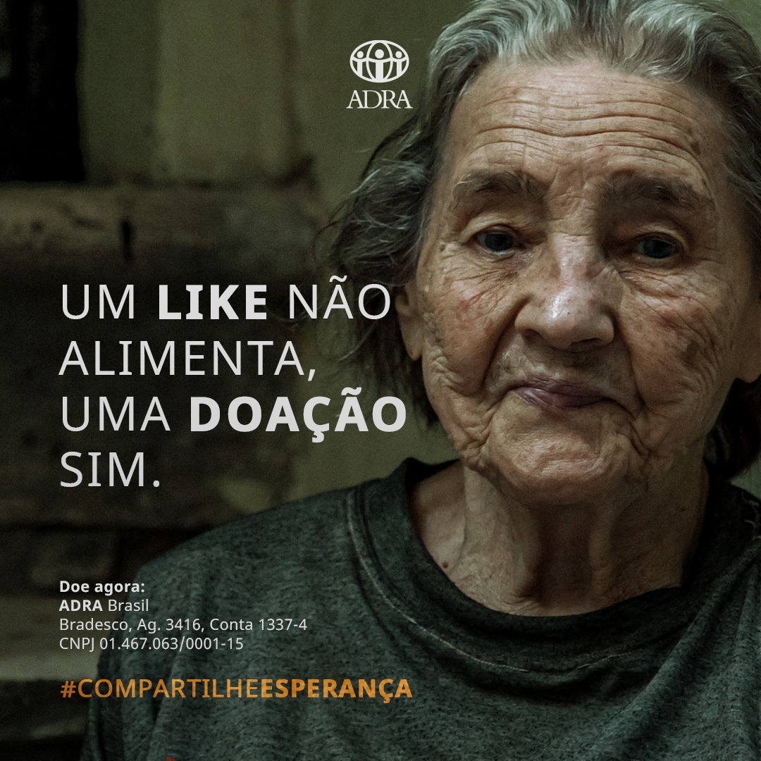 ADRABrasil's tweet photo. A esperança vai além de um discurso bonito; é o amor em ação. Seja você uma esperança para alguém que necessita. Doe agora!

ADRA Brasil | Bradesco
Ag.3416, Conta 1337-4
CNPJ 01.467.063/0001-15

#AdraBrasil #justiça #compaixão #amor #ajudahumanitária #covid_19 #fazerobem https://t.co/DN1YsdhUTU