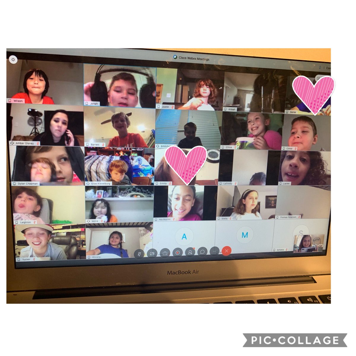 Webex with my crew! Loved seeing these faces! 🤍 #DESisBEST #Disbergs #Face2FaceFriday