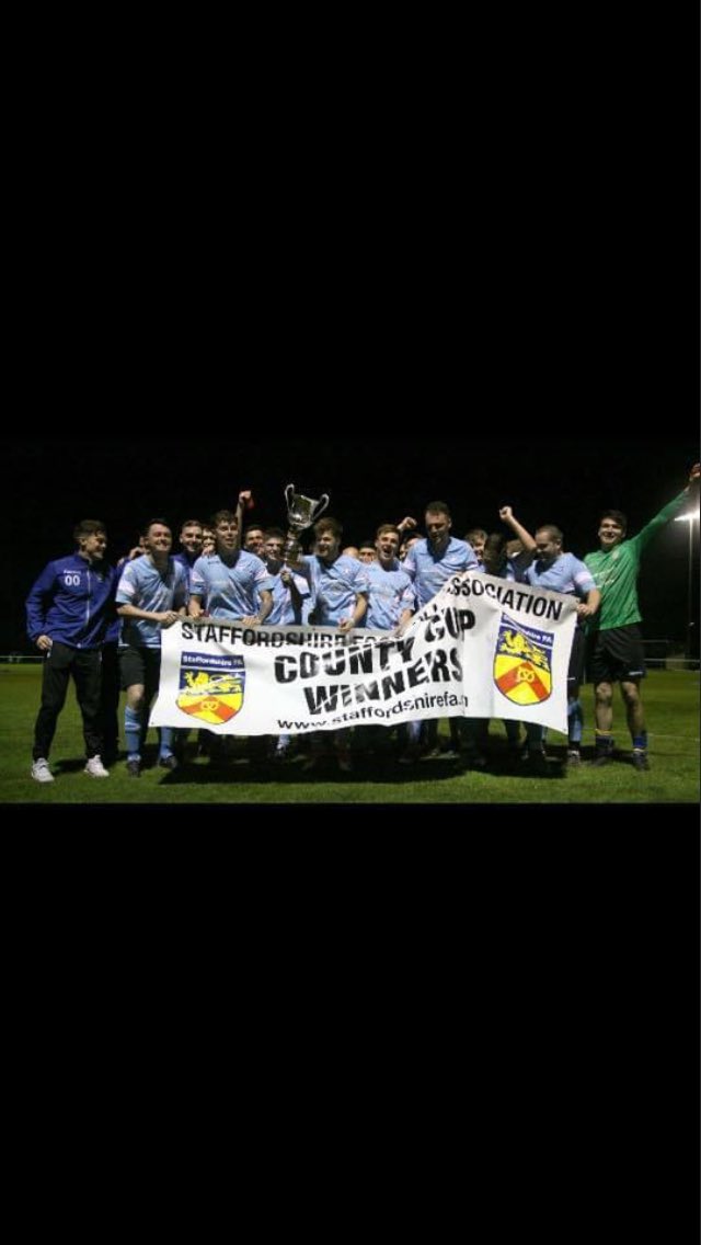 MadeleyWSFC's tweet photo. If any of your lads want to know what it is like to win the ‘MWS Staffordshire FA Challenge Cup’, do not hesitate to contact any of the players involved in the photos. Thanks. https://t.co/7TPOObrNwt