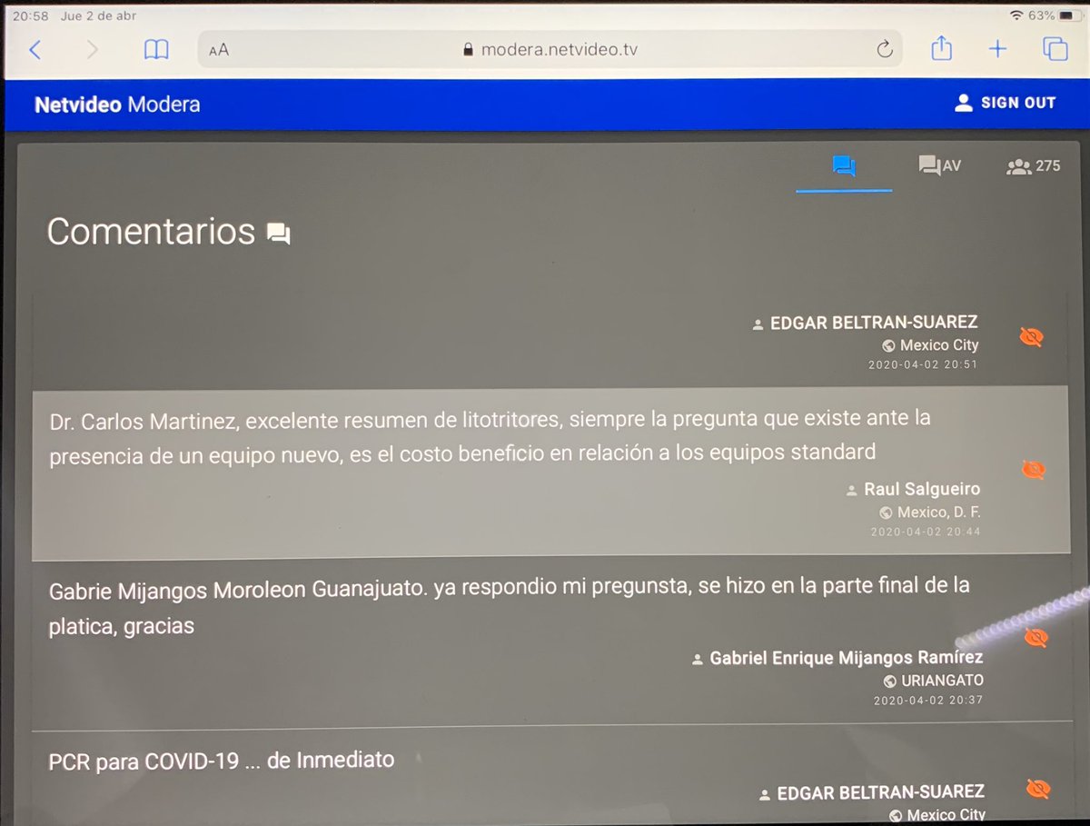 DrFRodriguezCov's tweet photo. Todo un éxito la sesión mensual VIRTUAL de @smumexico con el apoyo de #SIUSA
Más de 350 participantes en línea
Temas de actualidad: #COVID19mx y Urología / #NLPC y #ShockPulseSE
Ponencias de alta calidad
@ArroyoCharlie @AqcQuiroz @drgcatalan @melchorcastro https://t.co/eRMbwvHs03