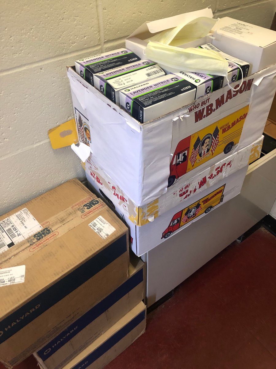 The Health Careers Program donates all their supplies of masks and gloves to the front line workers who need them so desperately. 
We are with you in this crisis.