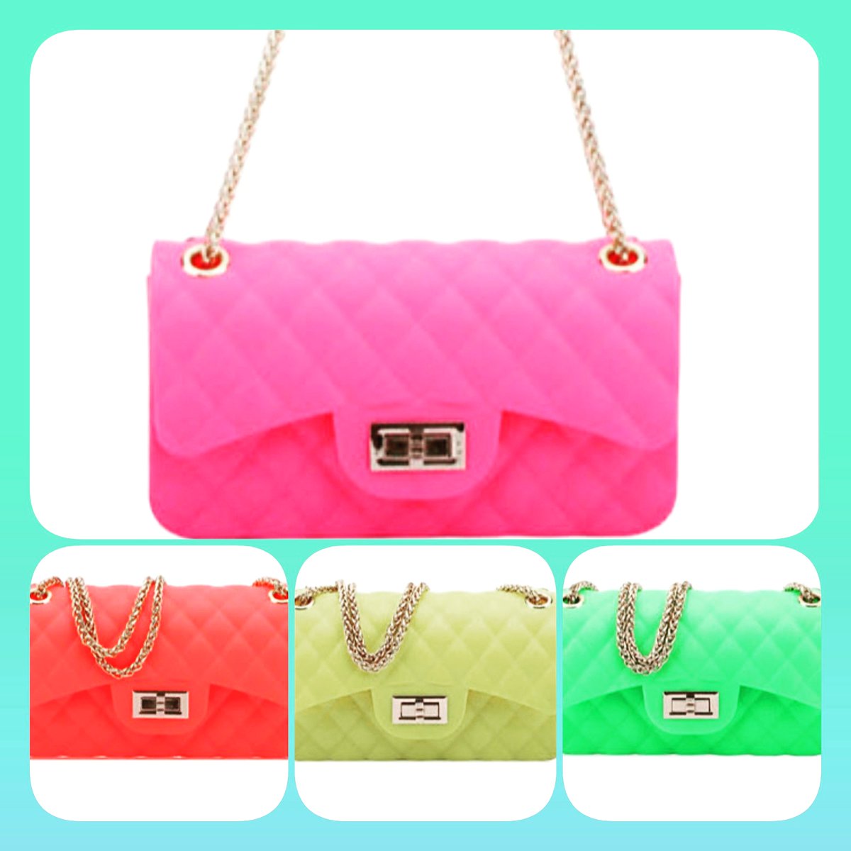 AllThingsTrendy's tweet photo. New Neon Jelly Purses In Stock!
Choose from 2 sizes and 4 colors. $30-$35

https://t.co/p2WJpxSe7p

#newcollection #neon #neonpurse #jelly #jellybags #jellybag #jellypurse #jellypurses #spring2020 #purselover https://t.co/Lklw5FO14u