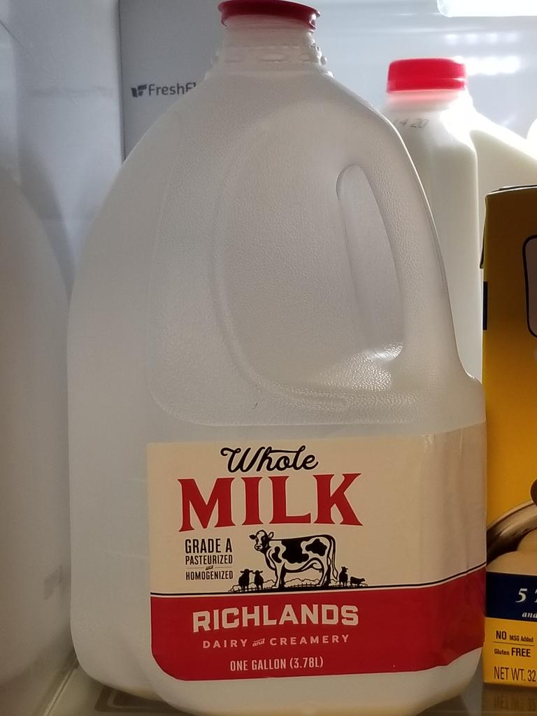I know where my milk comes from <a href="/RIchlandsDairy/">RIchlands Dairy Farm</a>.  Randomly picked up milk at my local store to discover it was from a great <a href="/VaFarmBureau/">Virginia Farm Bureau</a> member and <a href="/VAFBYoungFarmer/">VAFB Young Farmers</a>.  It's almost gone.  Best milk we've had in along time!