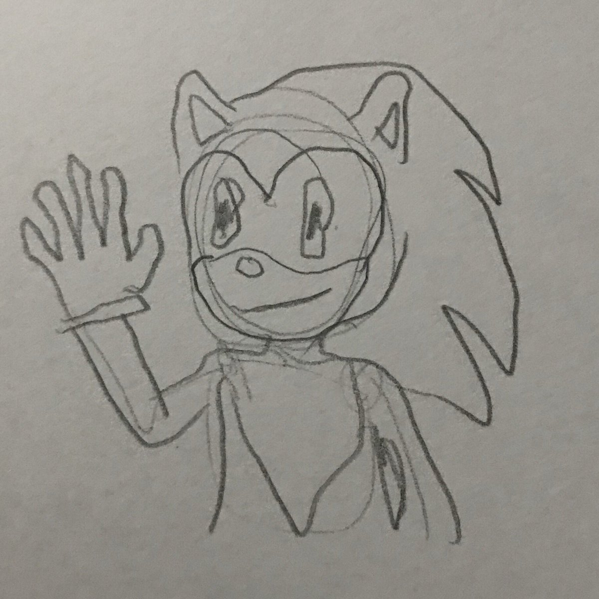 morningstar812's tweet photo. 2) Sonic
Added an extra level of challenge since I really didn’t remember what sonic looked like

Left (with reference) vs Right (without reference)
#2shortyears https://t.co/Q0Mde6jojl