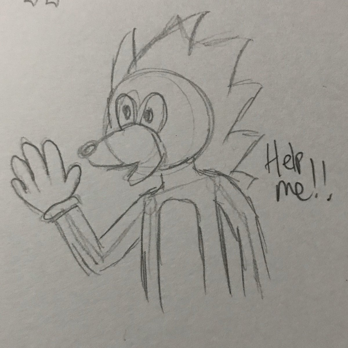 morningstar812's tweet photo. 2) Sonic
Added an extra level of challenge since I really didn’t remember what sonic looked like

Left (with reference) vs Right (without reference)
#2shortyears https://t.co/Q0Mde6jojl