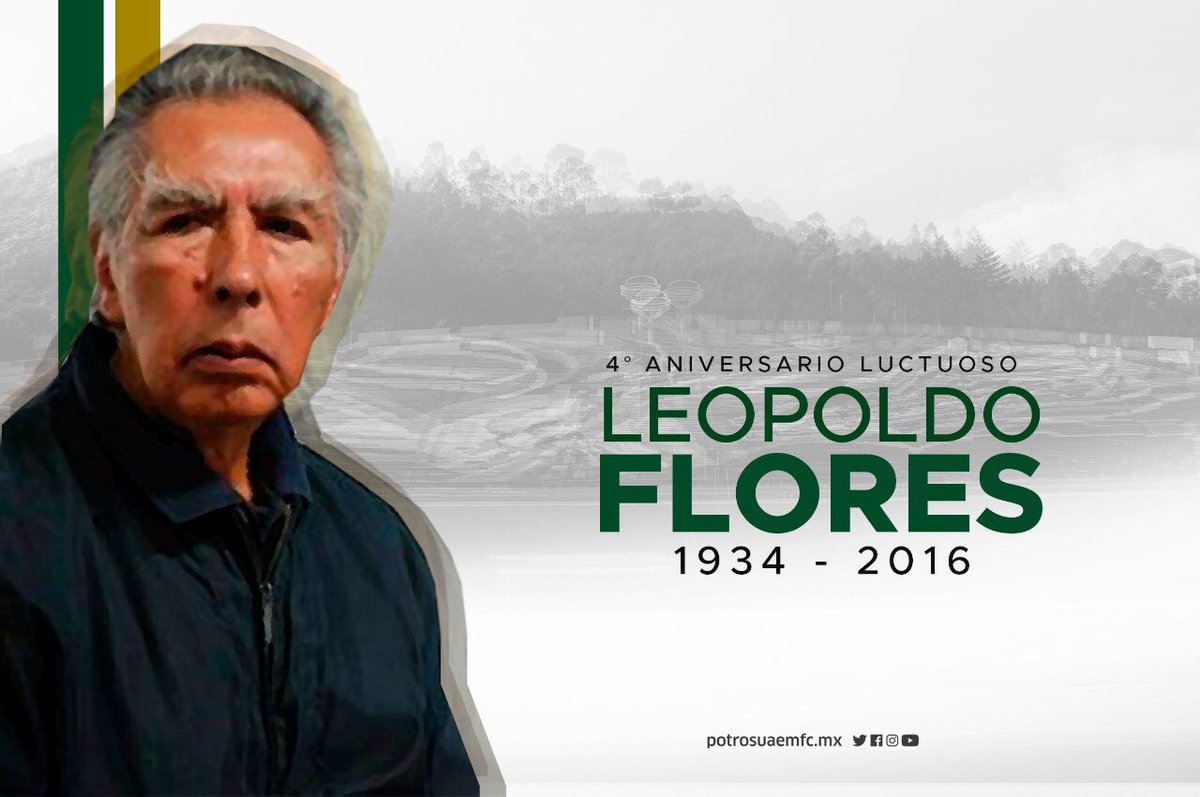 Recordamos al Maestro Leopoldo Flores, autor de la  majestuosa obra "Aratmósfera" plasmada en nuestro estadio. 🏟💛💚

 #HombreCuervo #UnidosSomosIndomables👊🏼