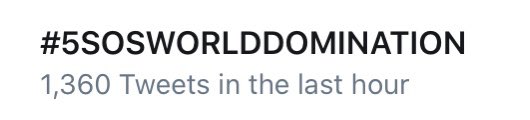 BrookieKg's tweet image. This is truly #5SOSWORLDDOMINATION