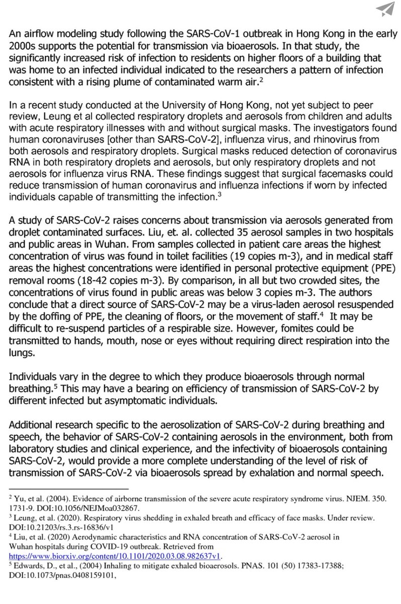  #IndiaFightsCorona Another of  @WHO theory going bust.  #CoronaVirus can spread through air through normal talking or even just breathing Cc:  @DHFWKA  @Karnataka_DIPR