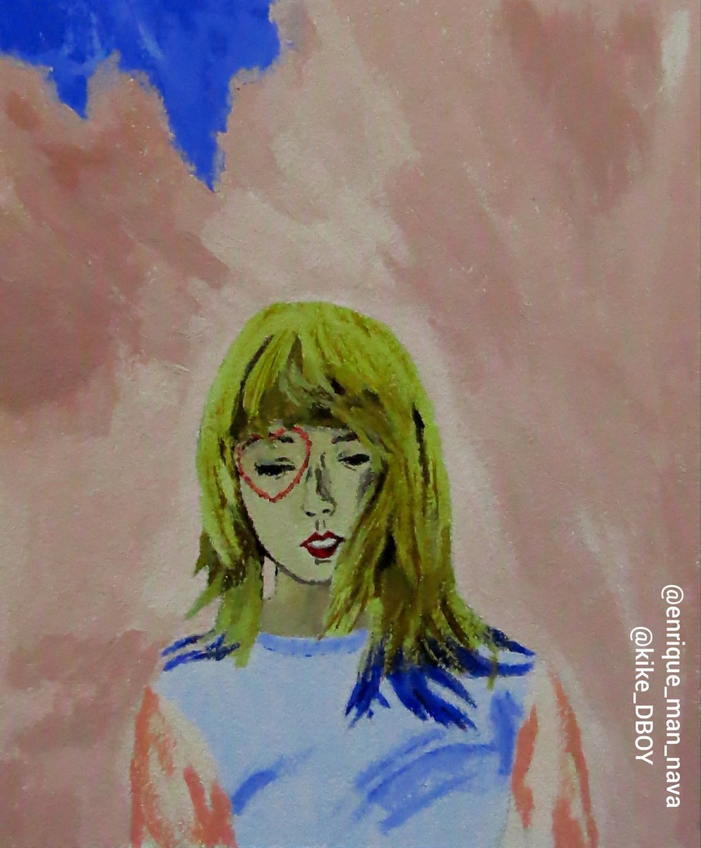 kike_DBOY's tweet photo. Estos días han sido demasiado difíciles, intento relajarme pintando un poco e hice esto💜
La música de @taylorswift13  siempre me calma.
#lover https://t.co/nLP04AinpA