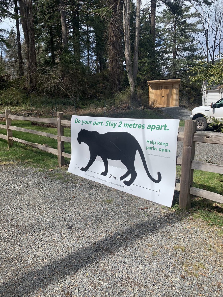 snowood's tweet image. Social distance communications #canada style #COVOID19