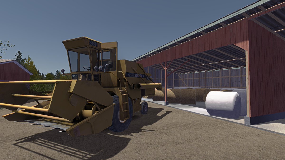 RadexxYT's tweet photo. A combine harvester and two new jobs have been added to the latest experimental update - see episode: https://t.co/a2dssvbycf

#Radex #MySummerCar #MSC #Satsuma #Combine #Harvester #Update #Experimental https://t.co/4hafz15Ovs