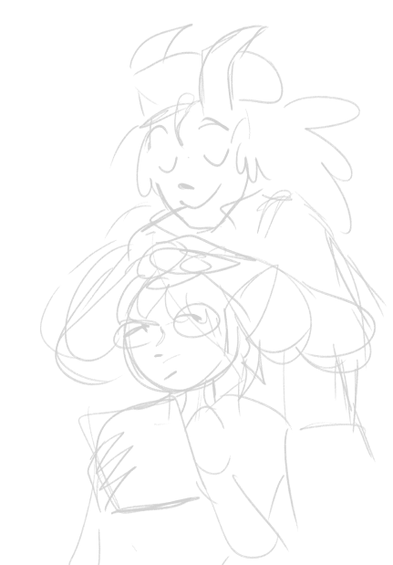 MikkytheHamster's tweet photo. and the sketch ididn't finish cuz i still think about them qwq https://t.co/YtK93pJ3m5